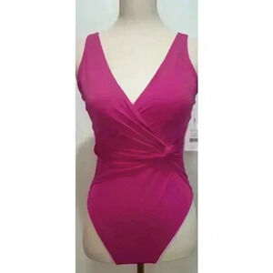 Andie Swim The Capri One Piece in Orchid Pink NEW NWT!